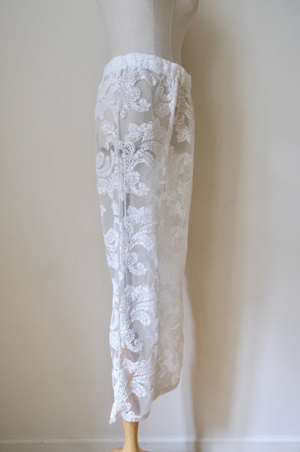 画像2: naokitomizuka race emb. pants (2)