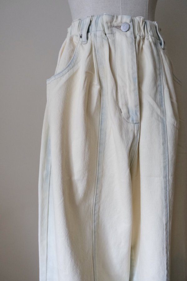 画像5: KLOKE Uproar Denim Pant Ecru Tint xs (5)