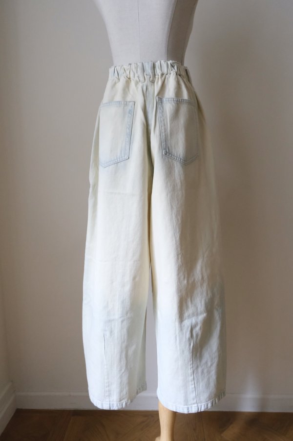 画像3: KLOKE Uproar Denim Pant Ecru Tint xs (3)