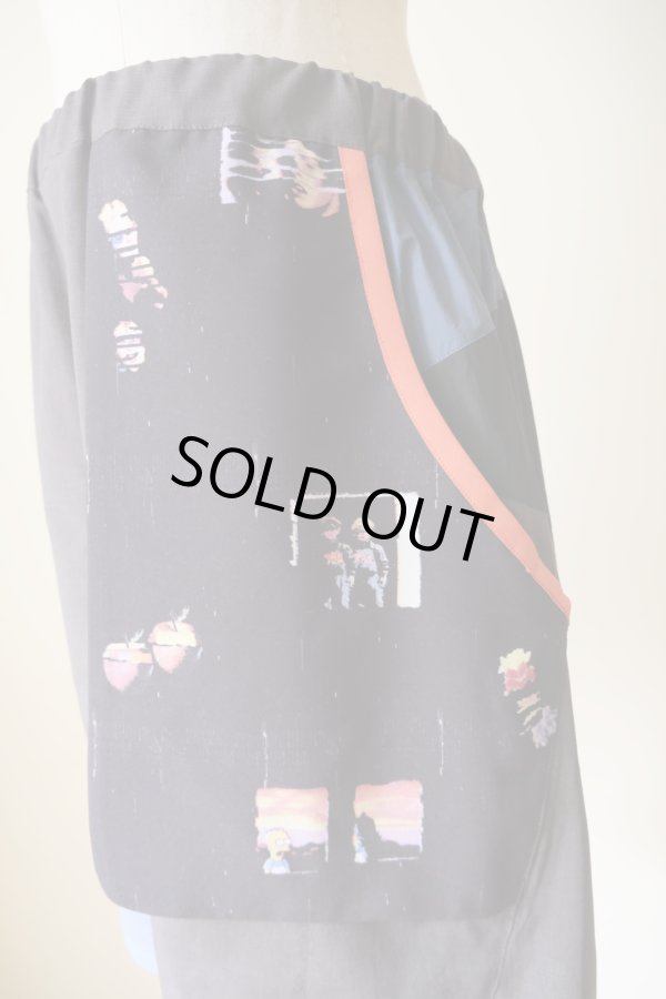 画像9: STOF MELTING MIX SHORT PANTS black Msize (9)