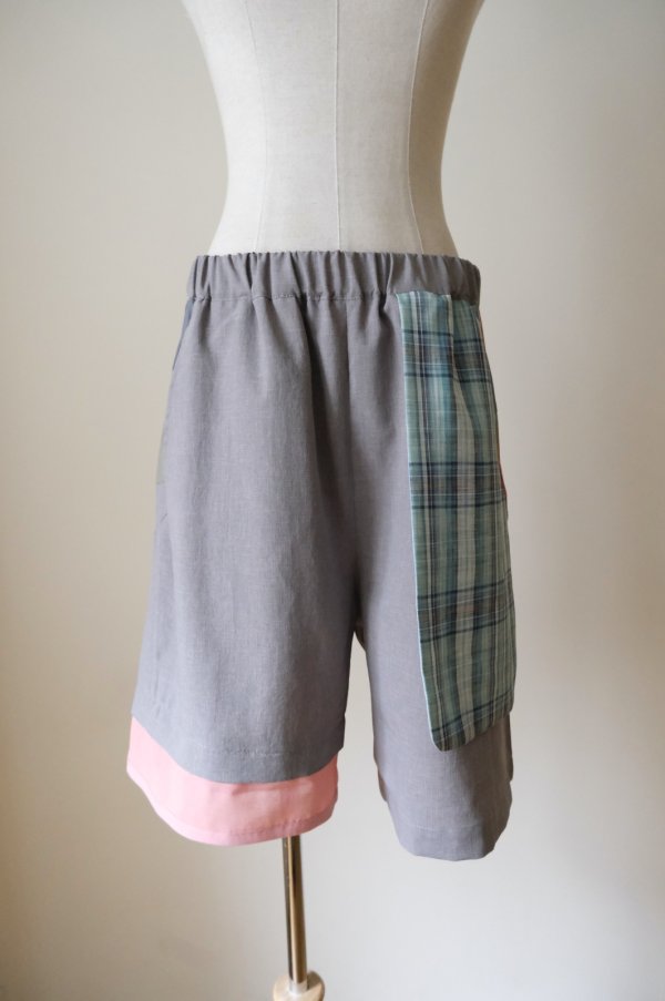 画像1: STOF MELTING MIX SHORT PANTS GREY Msize (1)