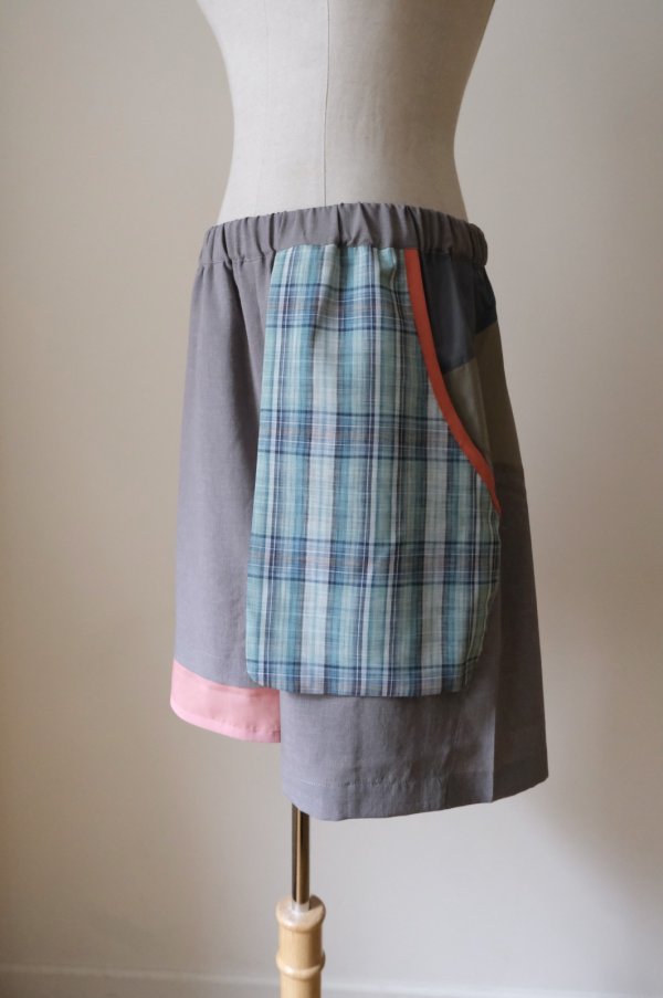 画像2: STOF MELTING MIX SHORT PANTS GREY Msize (2)