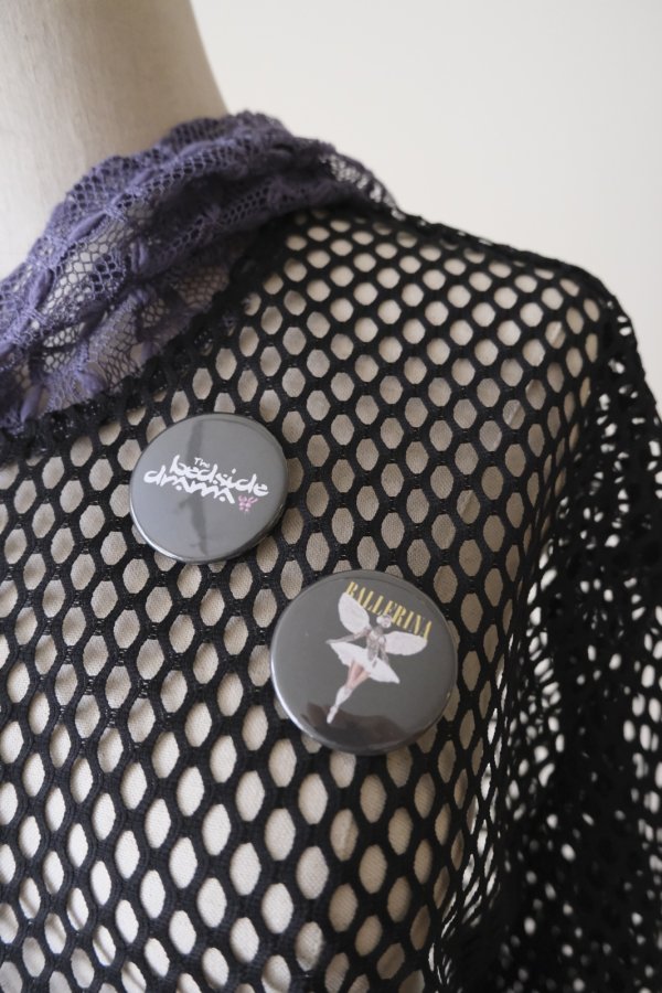 画像5: bedsidedrama Ultra Mesh Hoodie　black (5)