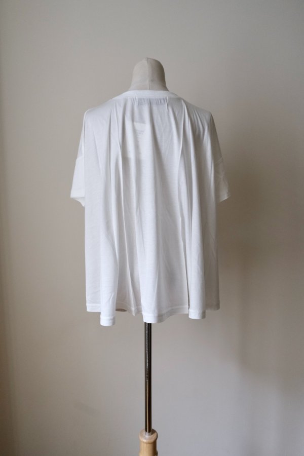 画像3: bedsidedrama OMNIDANCE Flare T-Shirt white (3)