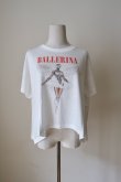 画像1: bedsidedrama BALLERINA Flare T-Shirt (1)