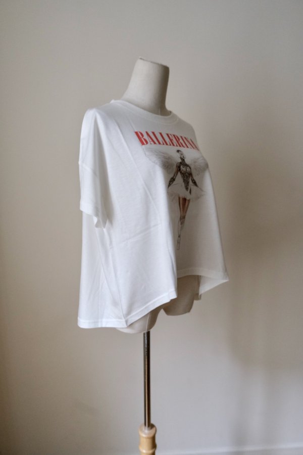 画像3: bedsidedrama BALLERINA Flare T-Shirt (3)