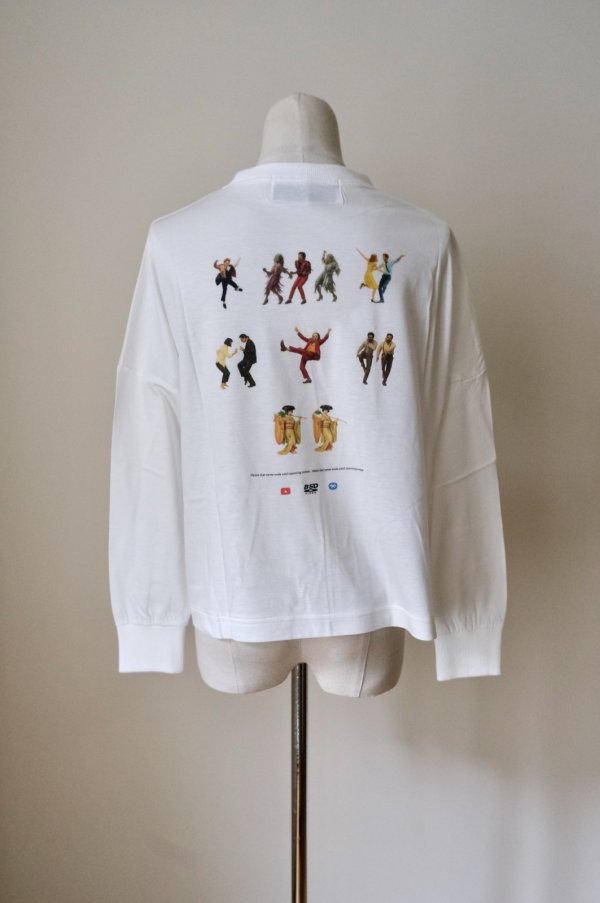 画像2: bedsidedrama OMNIDANCE Wide L/S Tee (2)