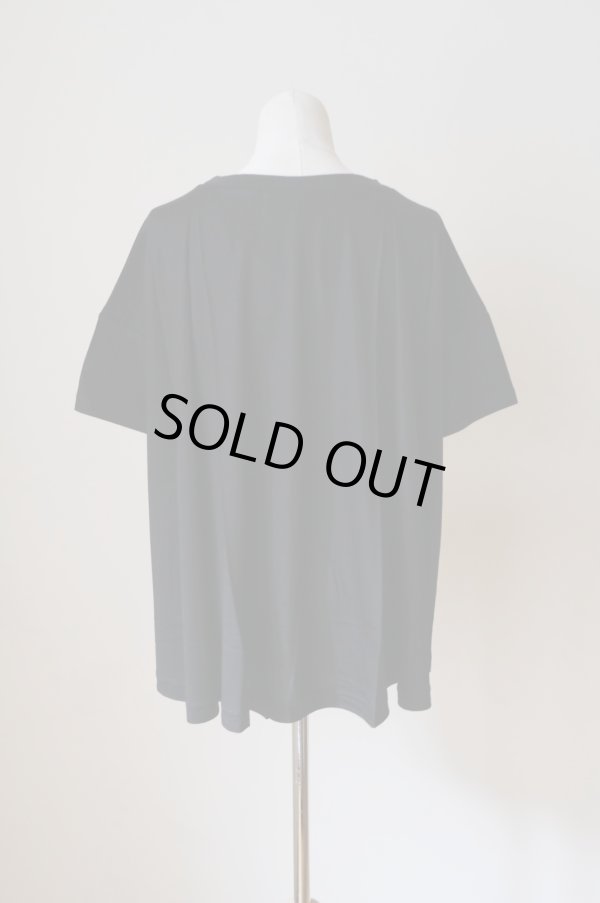 画像3: bedsidedrama OMNIDANCE Flare T-Shirt black (3)