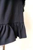 画像7: YuumiAria（ユウミアリア）EMB. Frill Tshirts black (7)