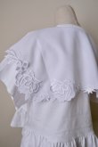 画像5: YuumiAria（ユウミアリア）EMB. Frill Tshirts white (5)