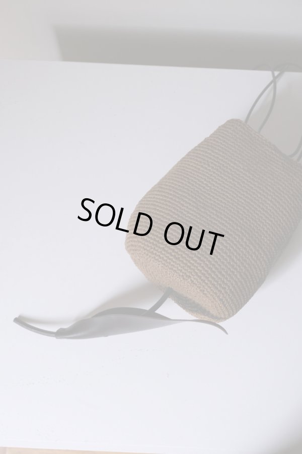 画像4: uca crocheted tulip Bag medium amber (4)