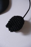 画像2: uca crocheted tulip stick barrette black (2)