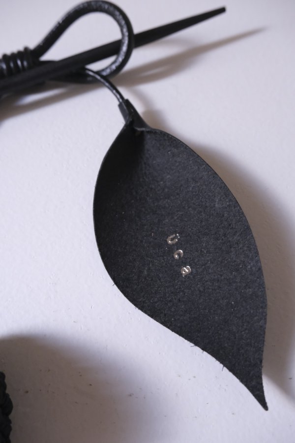 画像3: uca crocheted tulip stick barrette black (3)