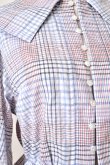 画像4: DECO depuis 1985　MADRAS CHECK BLOUSE BLUE CHECK  (4)