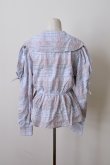 画像3: DECO depuis 1985　MADRAS CHECK BLOUSE BLUE CHECK  (3)