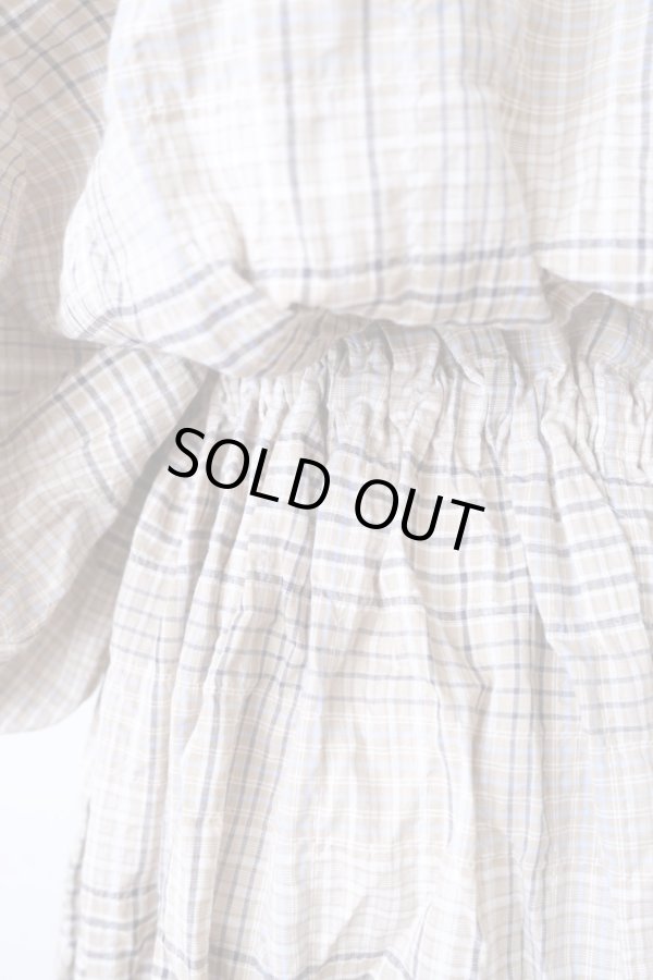 画像6: DECO depuis 1985　MADRAS CHECK ONEPIECE BROWN  CHECK  (6)