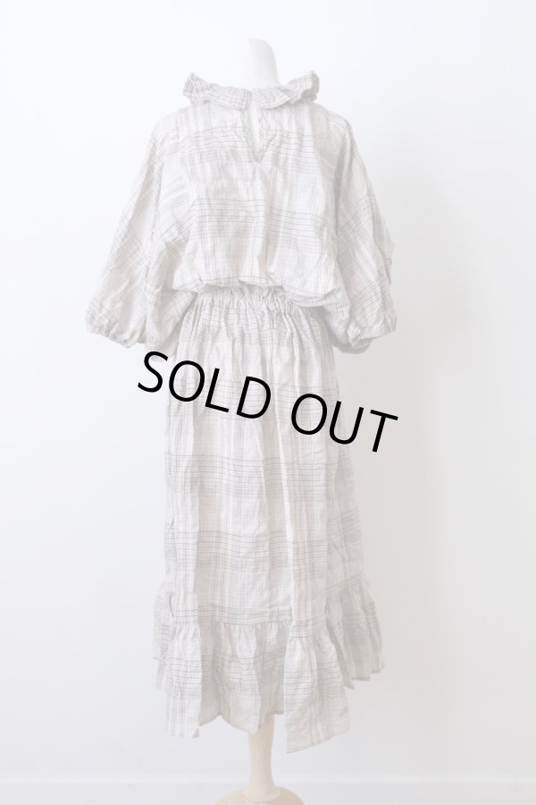 画像3: DECO depuis 1985　MADRAS CHECK ONEPIECE BROWN  CHECK  (3)