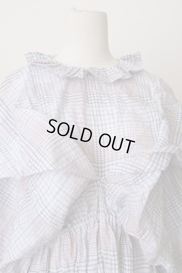 画像5: DECO depuis 1985　MADRAS CHECK ONEPIECE BLUE CHECK  (5)