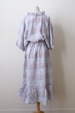 画像3: DECO depuis 1985　MADRAS CHECK ONEPIECE BLUE CHECK  (3)