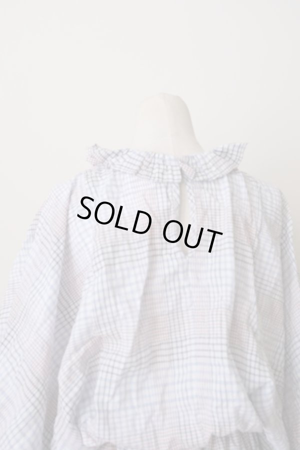 画像4: DECO depuis 1985　MADRAS CHECK ONEPIECE BLUE CHECK  (4)