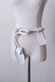 画像1: DECO depuis 1985　TULIP BELT WHITE (1)