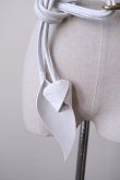 画像2: DECO depuis 1985　TULIP BELT WHITE (2)