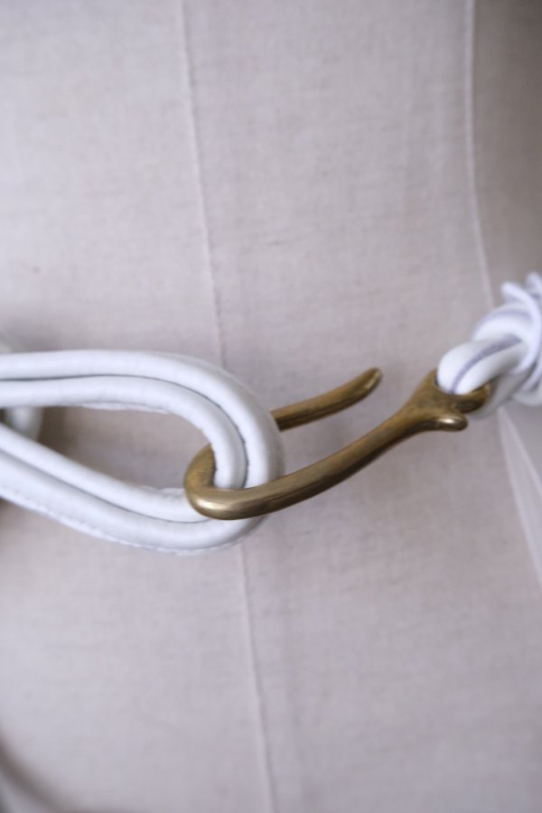 画像3: DECO depuis 1985　TULIP BELT WHITE (3)