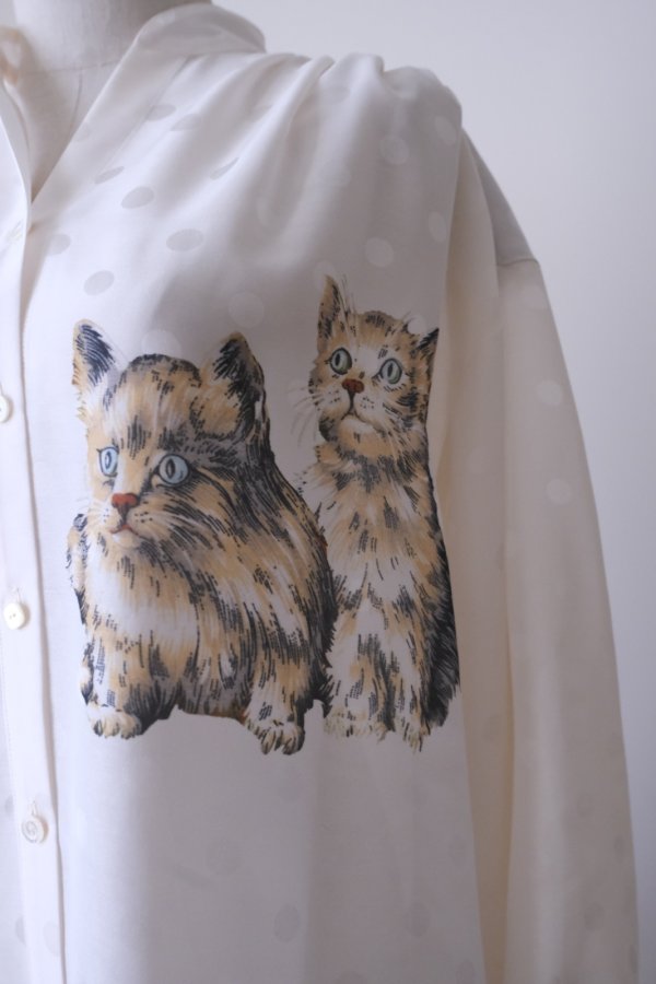 画像4: SIIILON  Cattot blouse frost ecru (4)