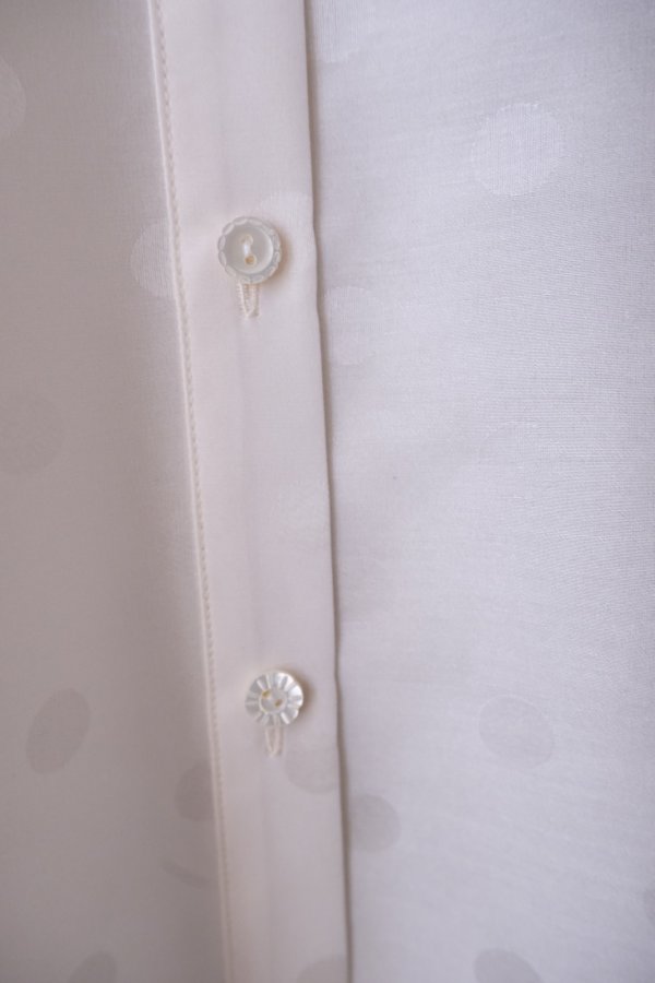 画像6: SIIILON  Cattot blouse frost ecru (6)