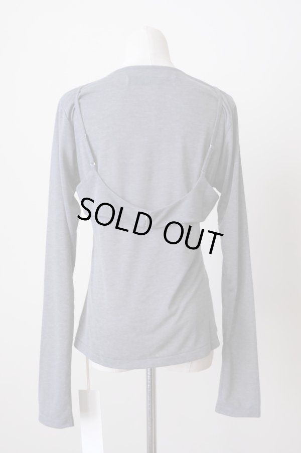 画像3: SIIILON   The Oopsie Bra cardi (3)