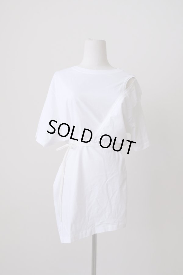 画像1: SIIILON The severed Tee　white (1)