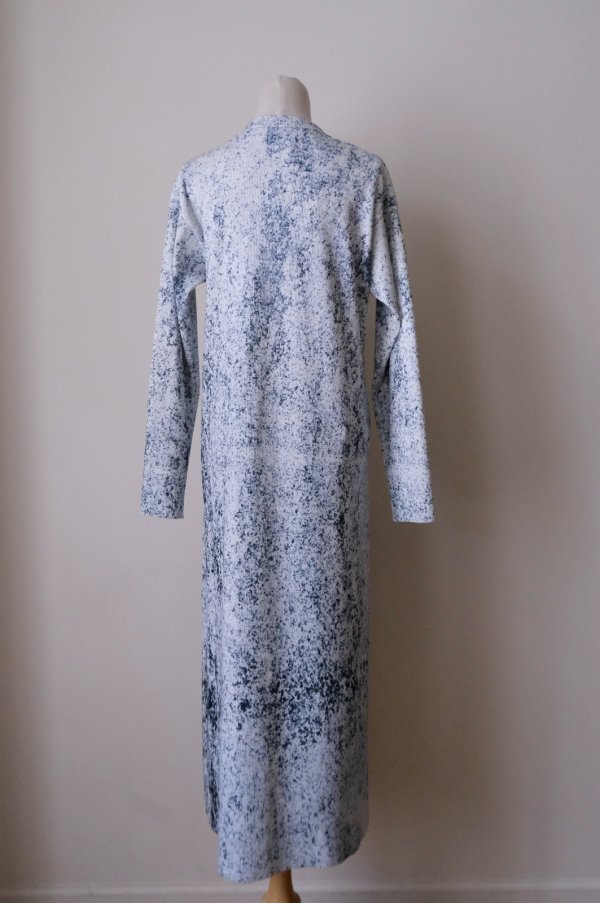 画像3: NON TOKYO PRINT RIB L/S ONE-PIECE noise (3)