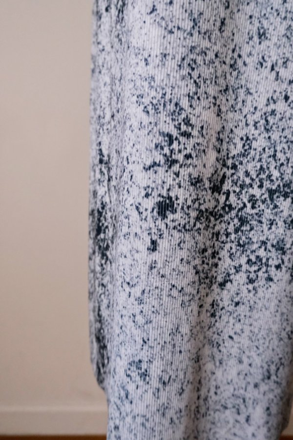 画像5: NON TOKYO PRINT RIB L/S ONE-PIECE noise (5)