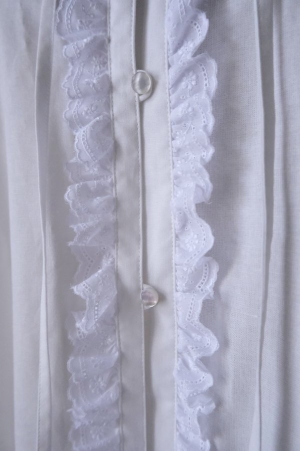 画像5: SOWA chantilly blouse  white (5)