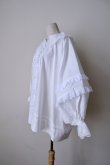 画像2: SOWA chantilly blouse  white (2)