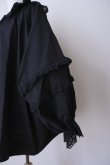 画像4: SOWA chantilly blouse  black (4)