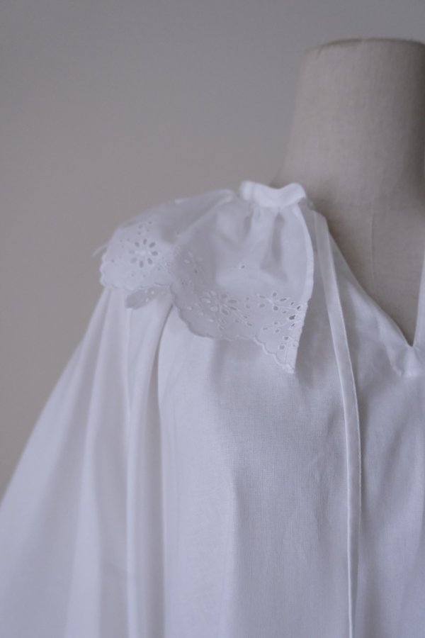 画像9: SOWA chantilly dress white (9)