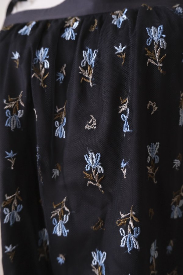 画像5: LOKITHO (ロキト) IRIS EMBROIDERY CAMI TOP blue (5)