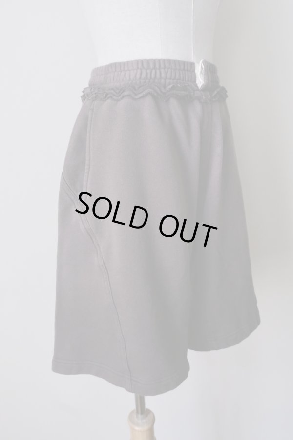 画像2: SIIILON Bleach waves short pants dust brown (2)