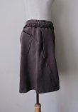 画像3: SIIILON Bleach waves short pants dust brown (3)