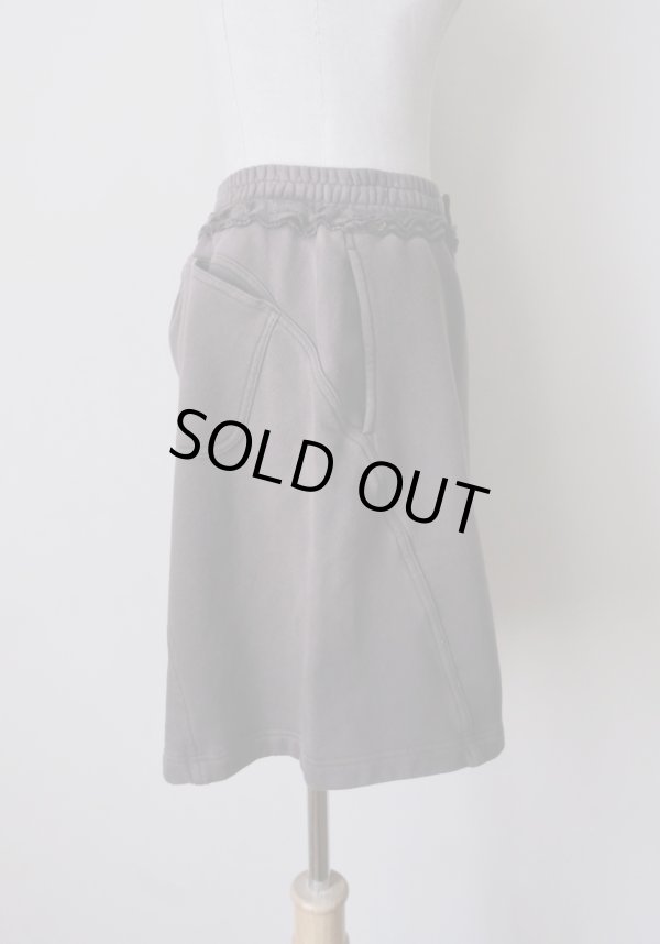 画像3: SIIILON Bleach waves short pants dust brown (3)