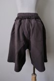 画像4: SIIILON Bleach waves short pants dust brown (4)