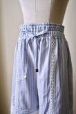 画像4: AOIWANAKA  Framed Lace Pants sax (4)