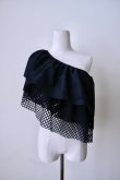 画像5: bedsidedrama Frill Collar and Wrap Tutu Skirt black (5)