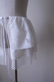 画像2: bedsidedrama Frill Collar and Wrap Tutu Skirt white (2)