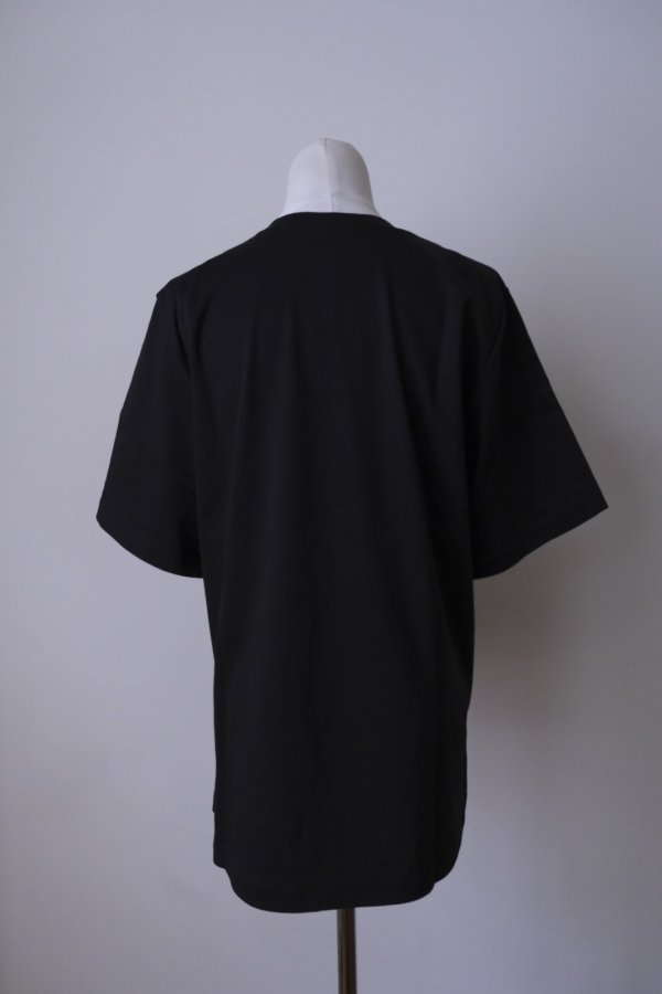 画像3: LOKITHO (ロキト) CORD EMBROIDERY BIG T black (3)