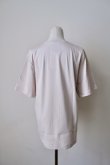 画像3: LOKITHO (ロキト) CORD EMBROIDERY BIG T beige (3)