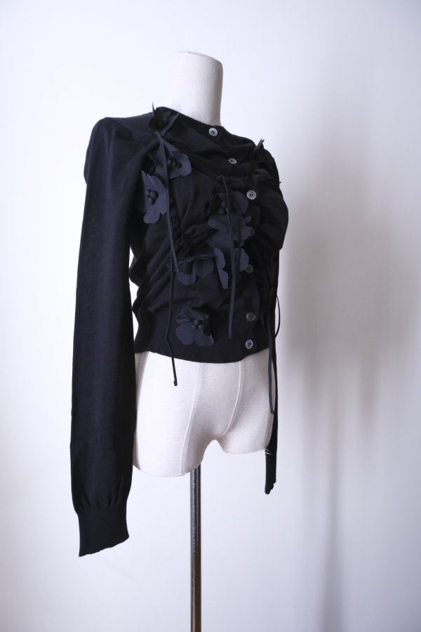 画像2: RIV NOBUHIKO (リブ ノブヒコ）POPPY FLOWER CARDIGAN (2)
