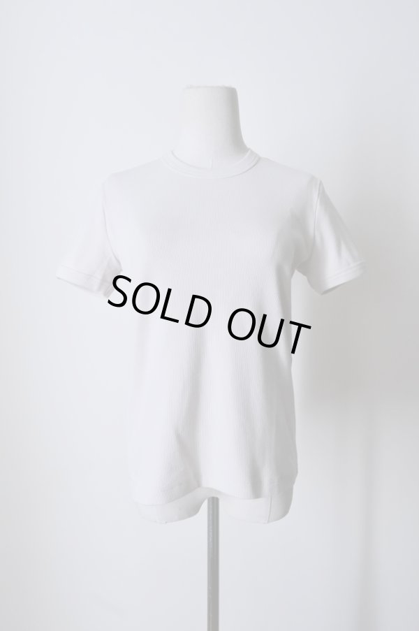 画像1: KLOKE Veil Rib Tee bone (1)