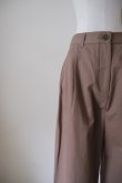 画像4: KLOKE  seleno pleat pant clay (4)